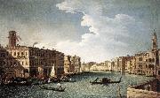 CANAL, Bernardo The Grand Canal with the Fabbriche Nuove at Rialto USA oil painting artist